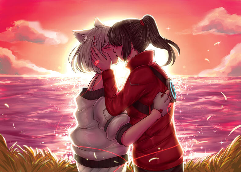 Noah & Mio Kiss (Xenoblade Chronicles 3)